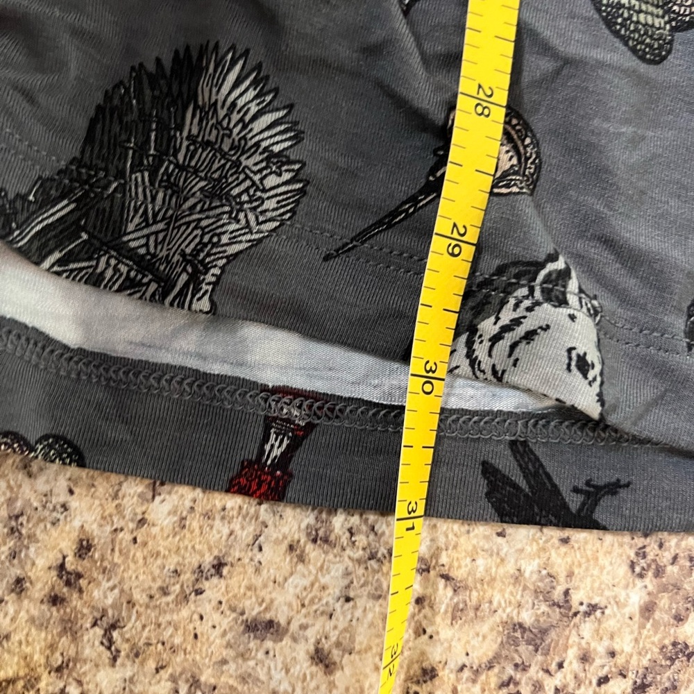 MeUndies men’s House Stark Game of thrones lounge pant shirt pajama set - Picture 10 of 10